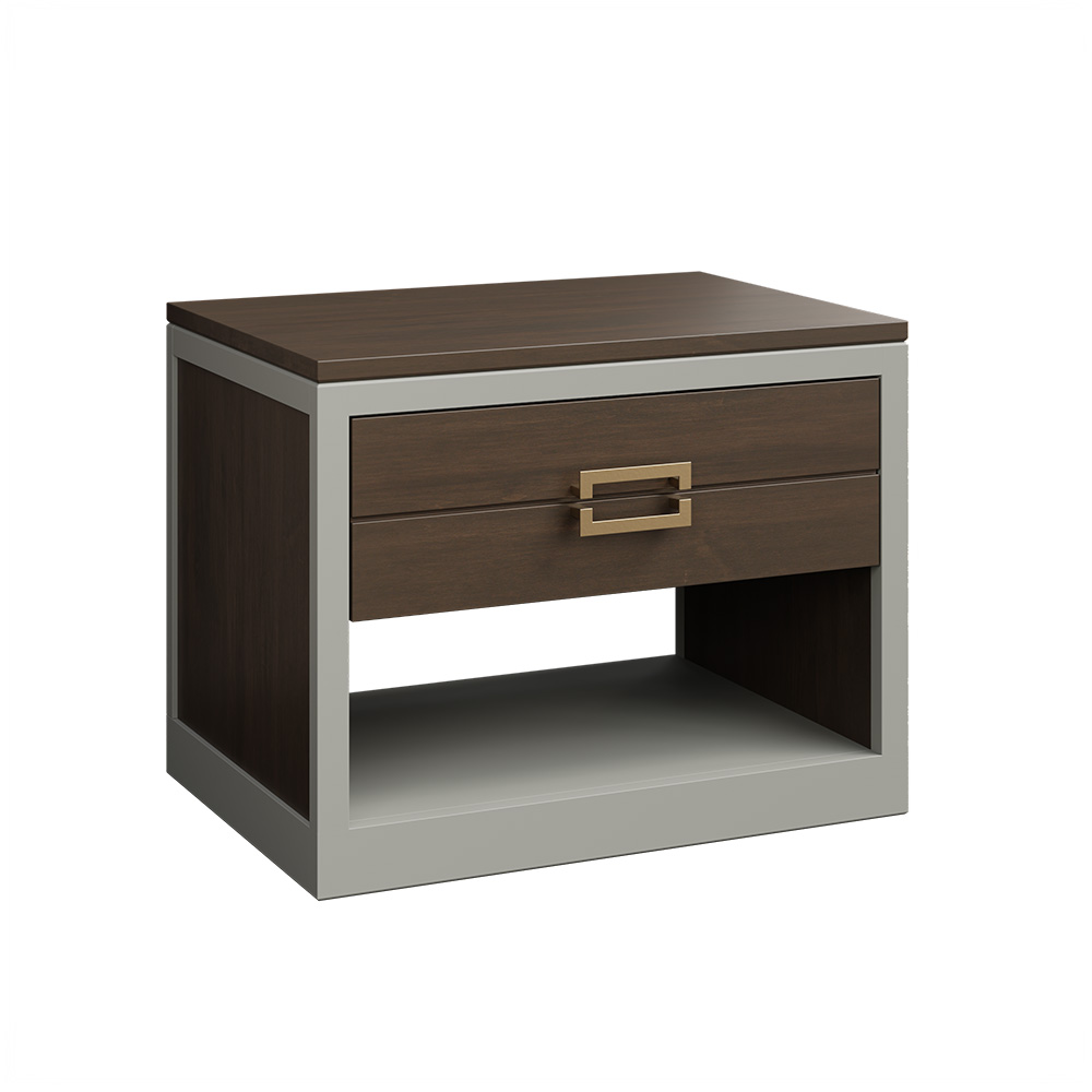 Urban Barnwood-Sarasota-1 Drawer Nightstand