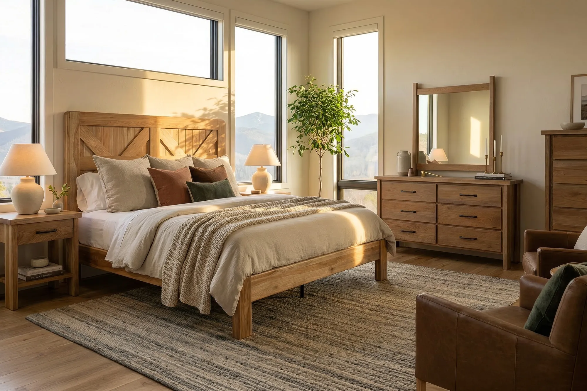 Fulton Bedroom Scene 