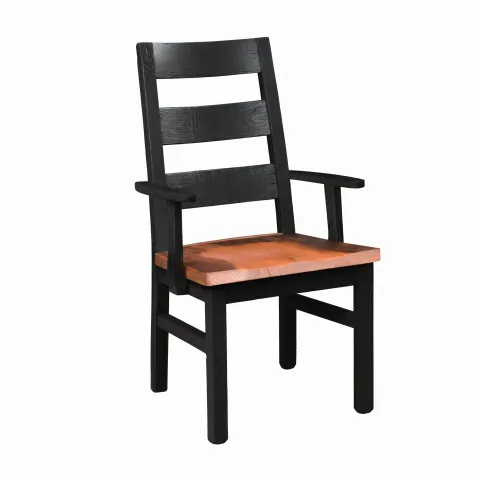 brighthouse dining arm chair hard wood 