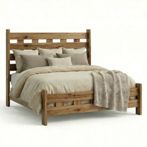 Durango Wood Bed Rustic Hickory for Field & Stream