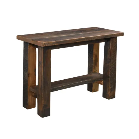 Kingston Sofa Table with Shelf