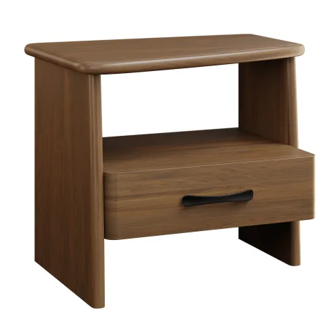 Urban Barnwood-Pueblo-Curved-Nightstand-Rustic White Oak