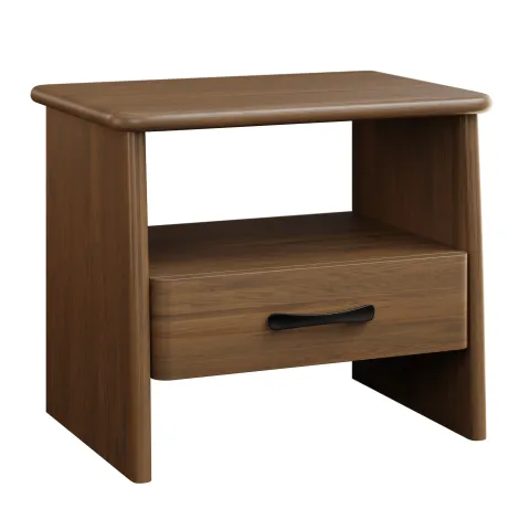 Urban Barnwood-Pueblo-Straight-Nightstand-Rustic White Oak