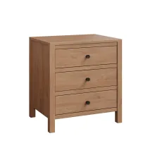 Amanda 3 Drawer Nightstand