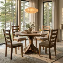 Durango Round Dining Table room setting