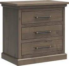 Santorini 3 Drawer Nightstand - 30 inch