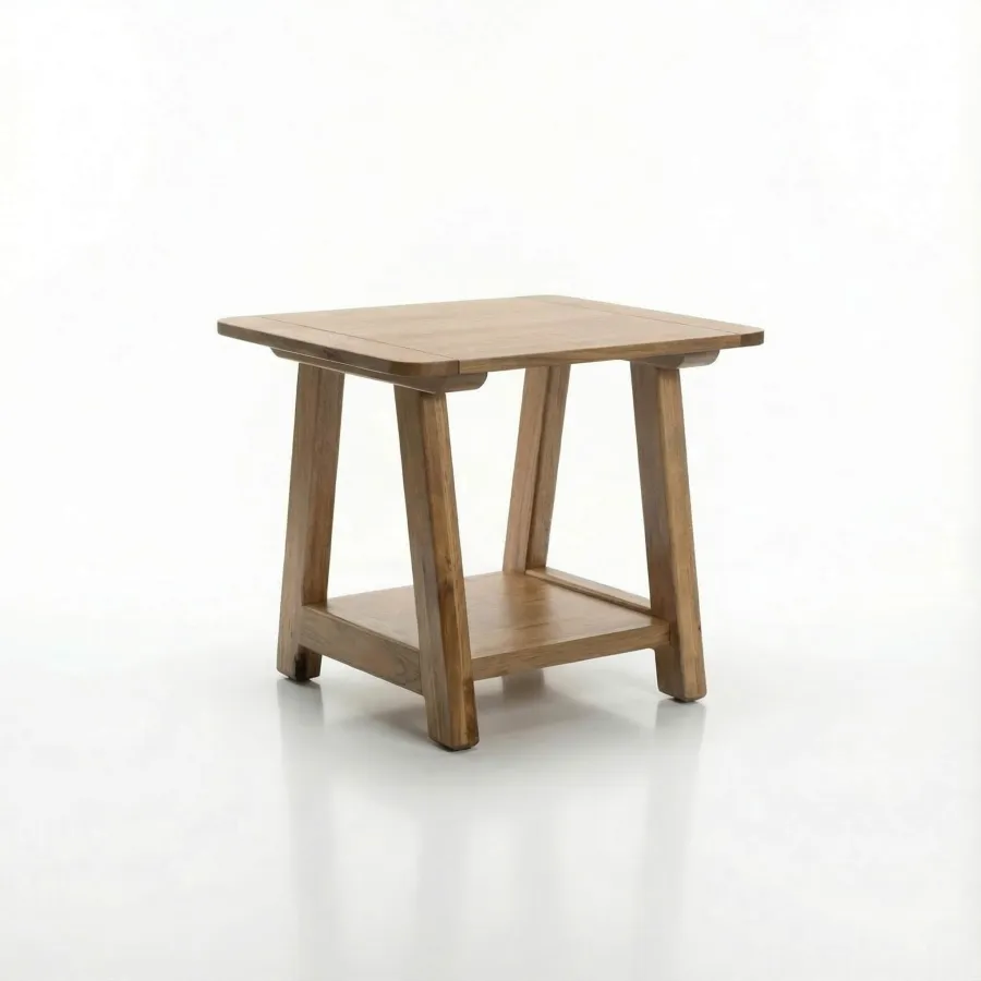 Fulton End Table With Shelf for Field & Stream