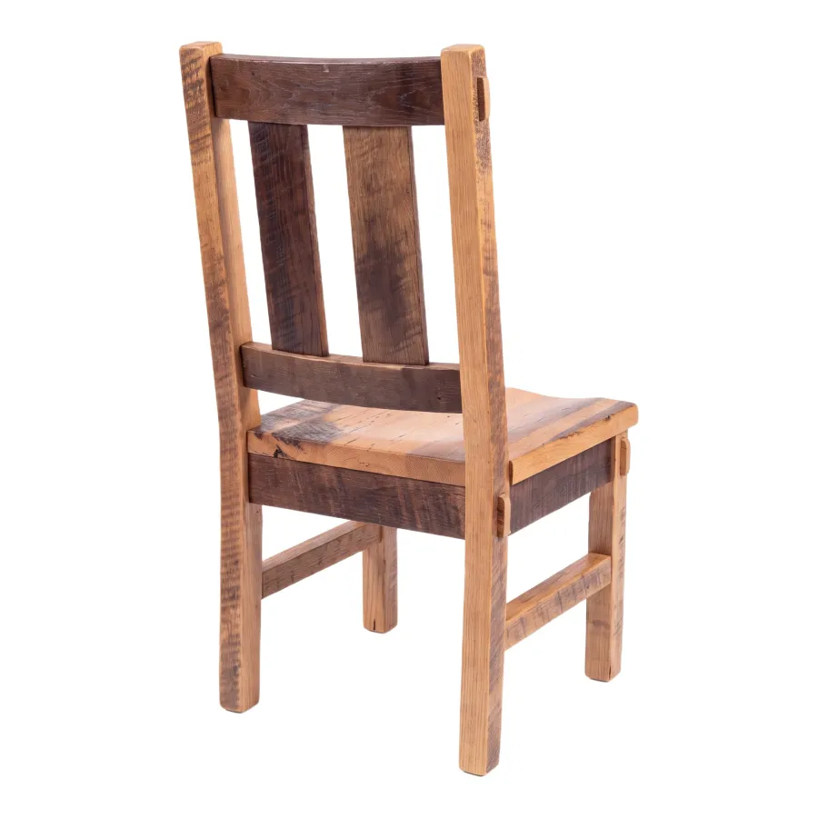 Timber Lodge Side Chair back view