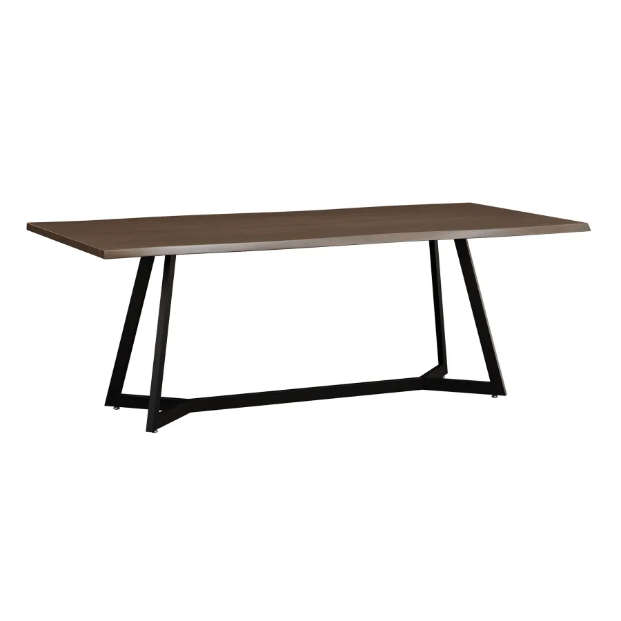 Uptown Dining Table Brown Maple OCS Onyx