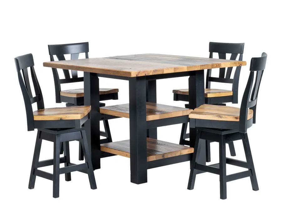 Hardwood Dining Table Set